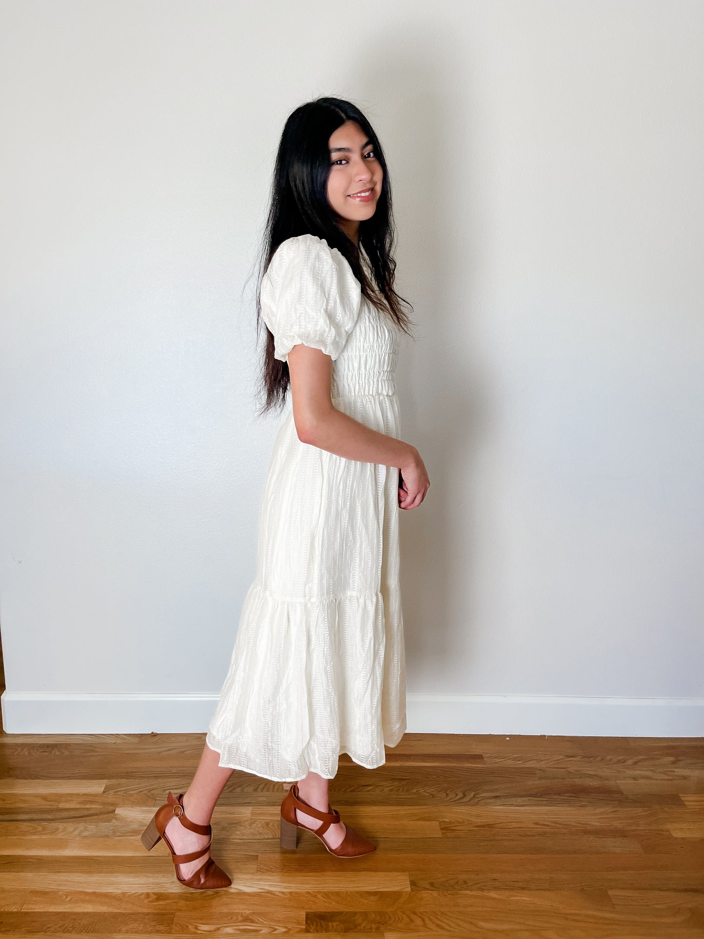 Wynn in Vanilla Dress