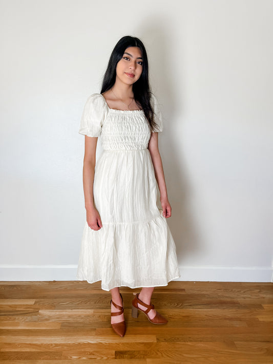 Wynn in Vanilla Dress