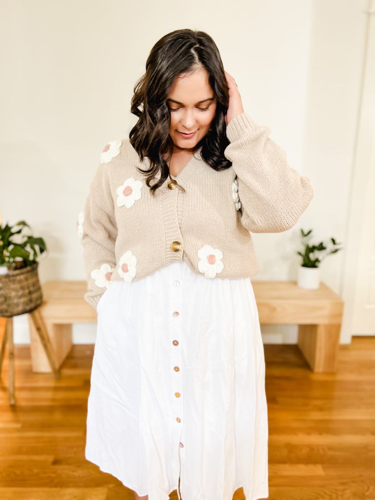 Isn’t She Lovely Daisy Cardigan