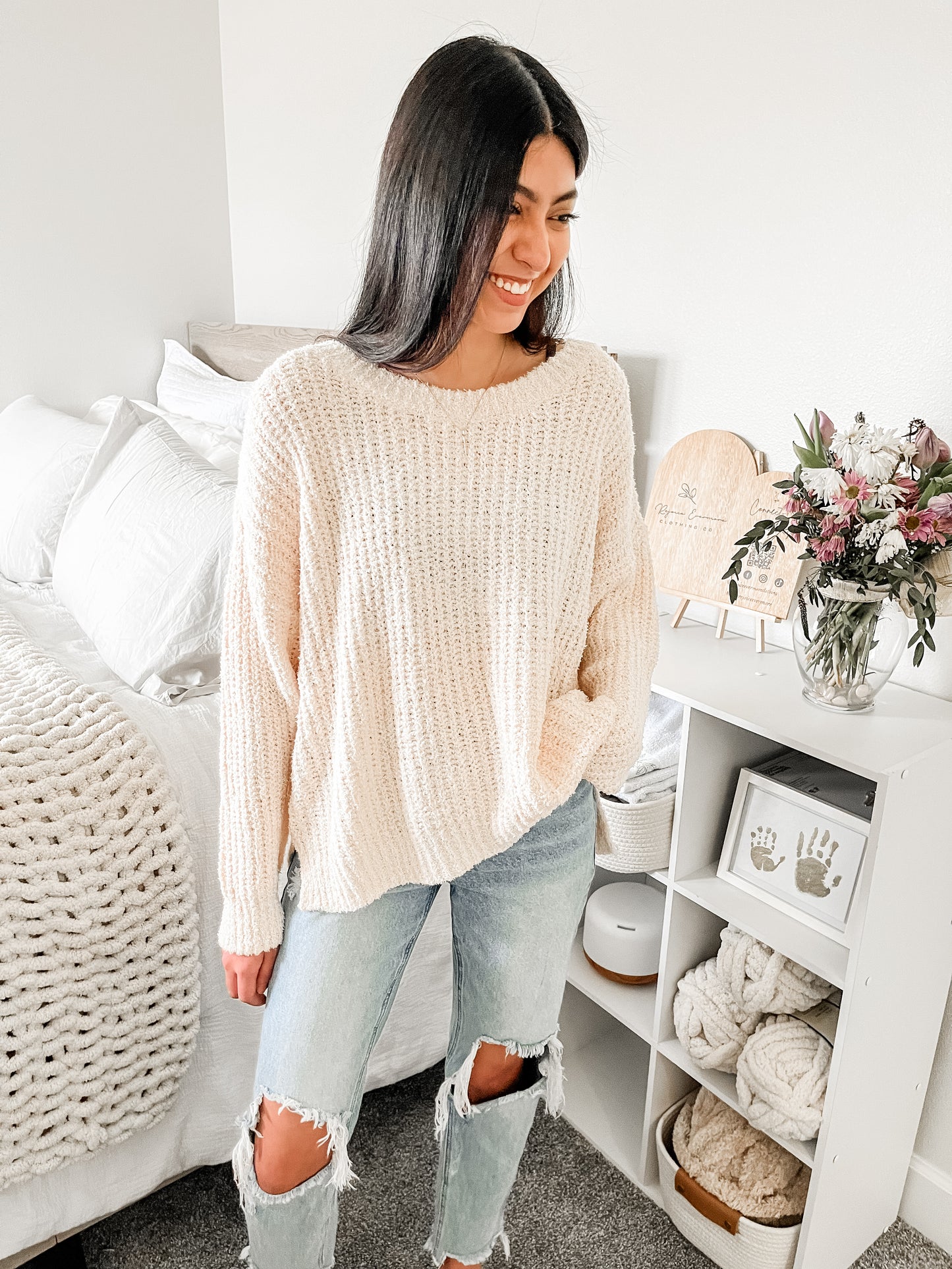 In the Clouds Soft Knit Sweater