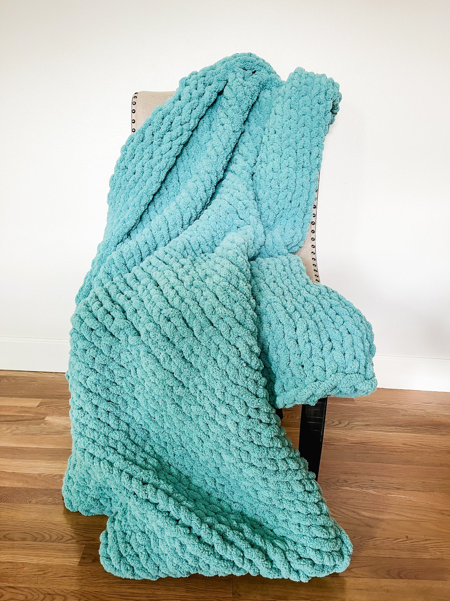 Chunky Knit Blanket