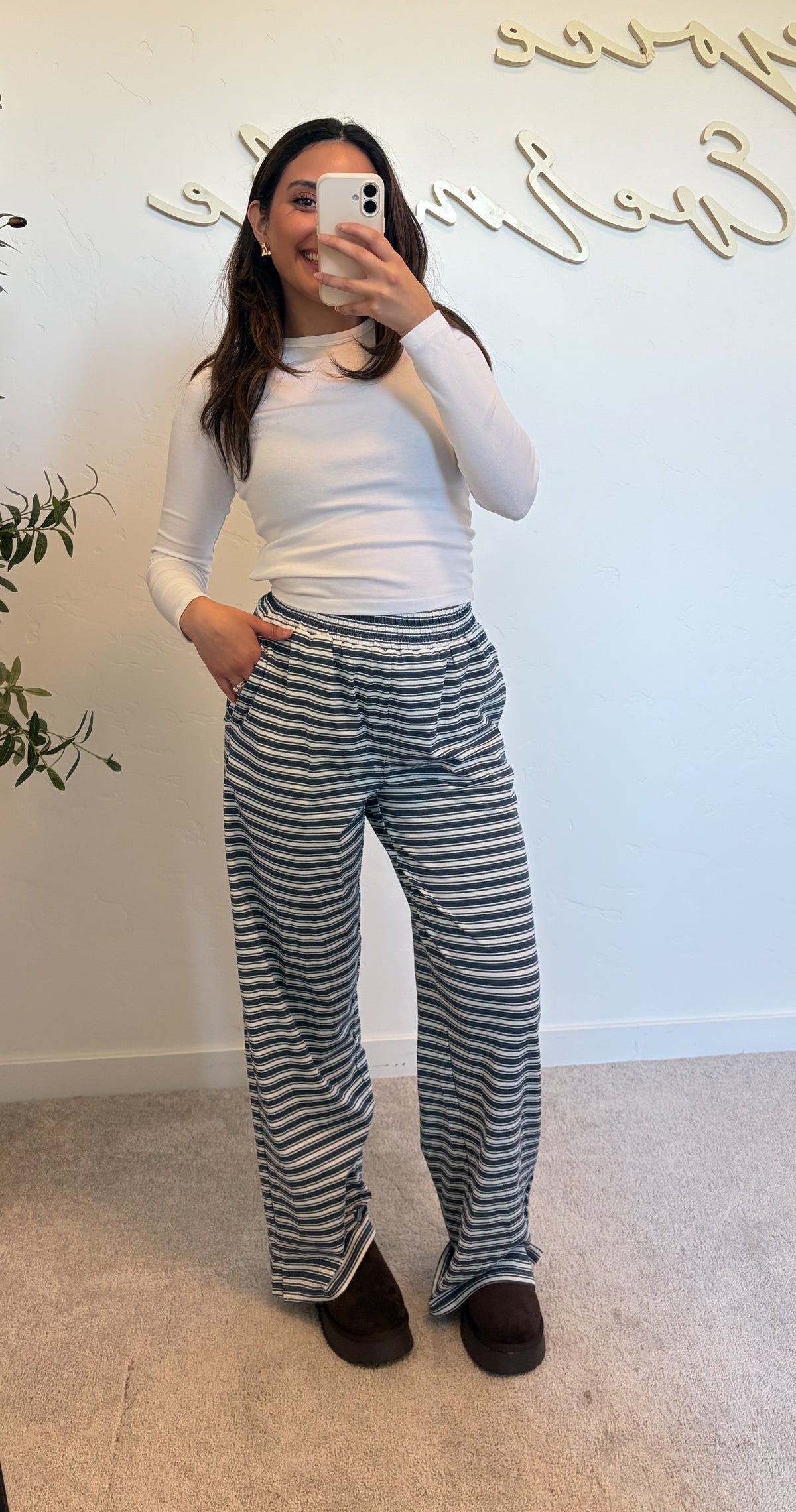 Billie Stripe Lounge Pants