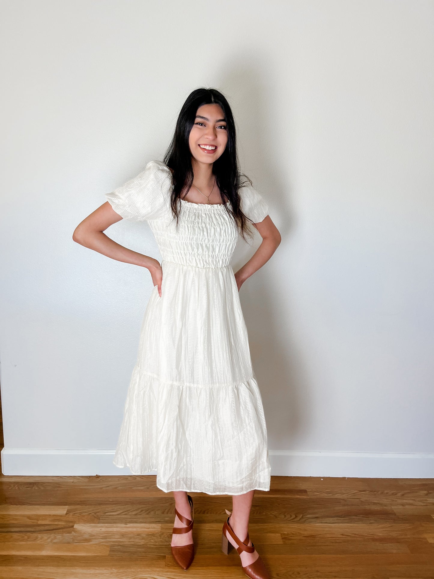 Wynn in Vanilla Dress