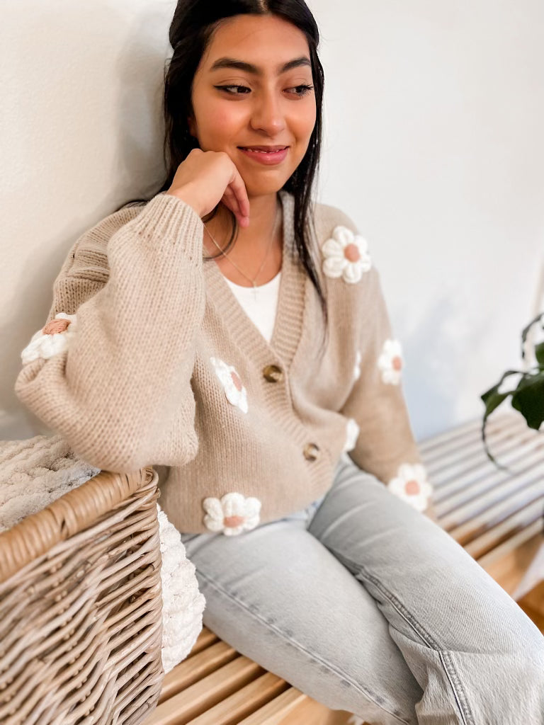 Isn’t She Lovely Daisy Cardigan