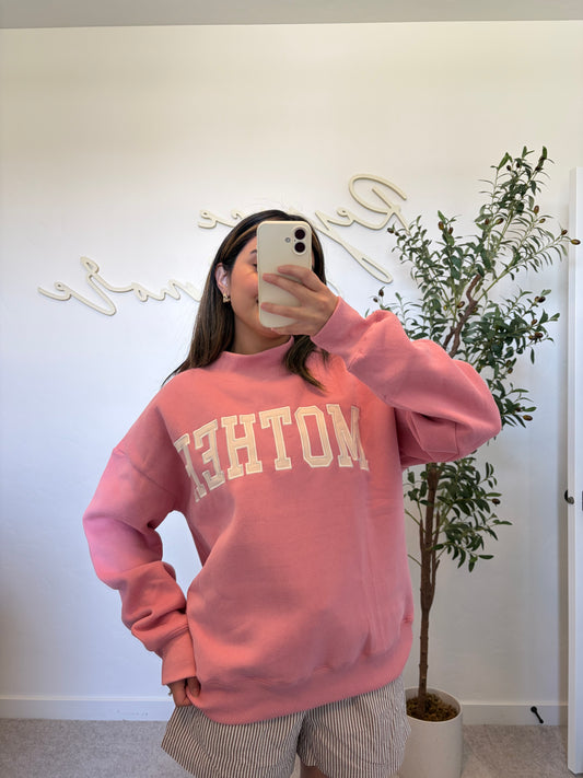 Mother Mock Neck Sweatshirt