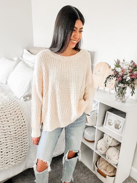 In the Clouds Soft Knit Sweater