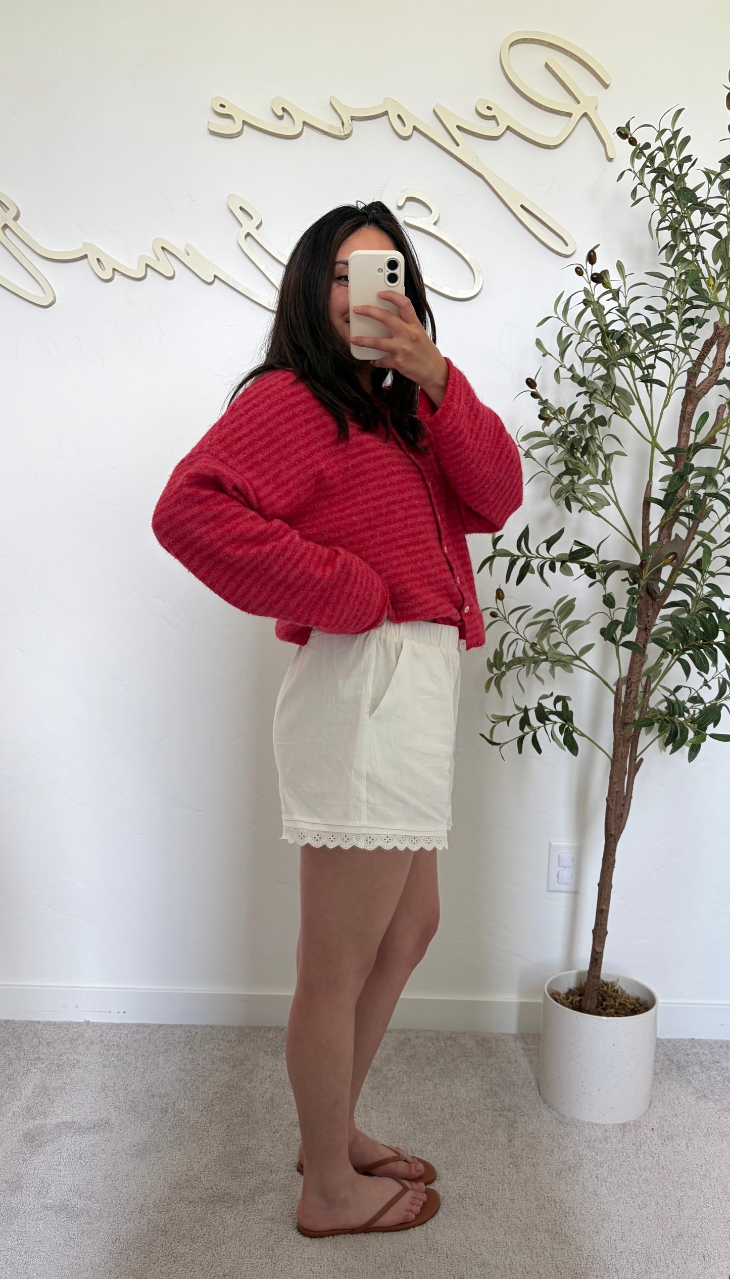 Mae Cotton Eyelet Shorts