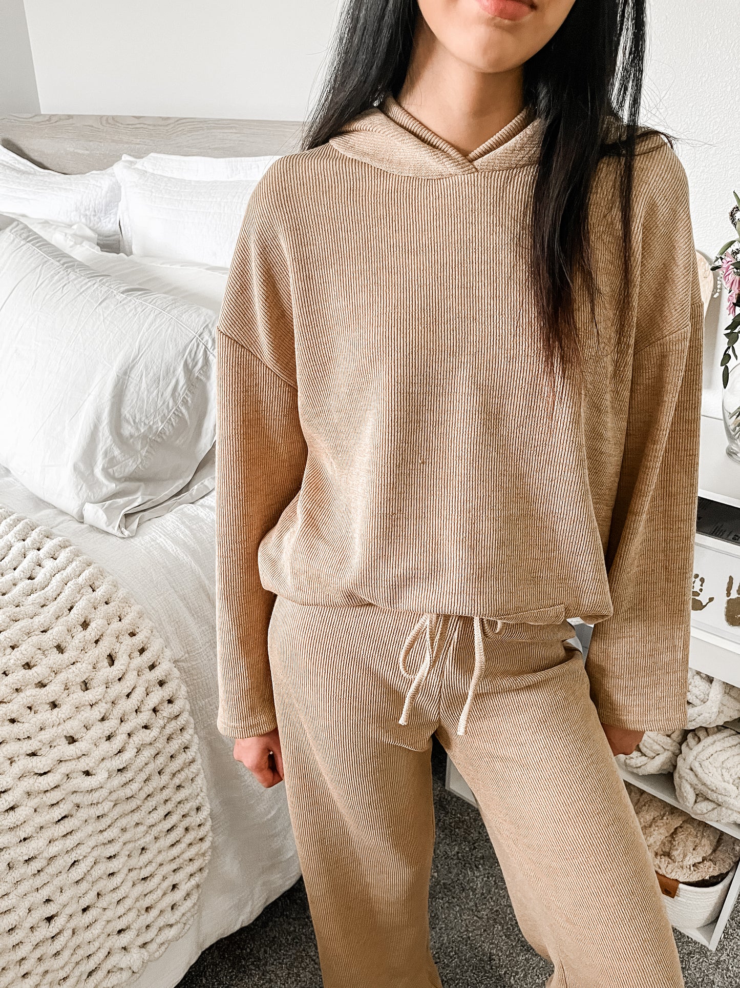 Stay In Knitted Lounge Set