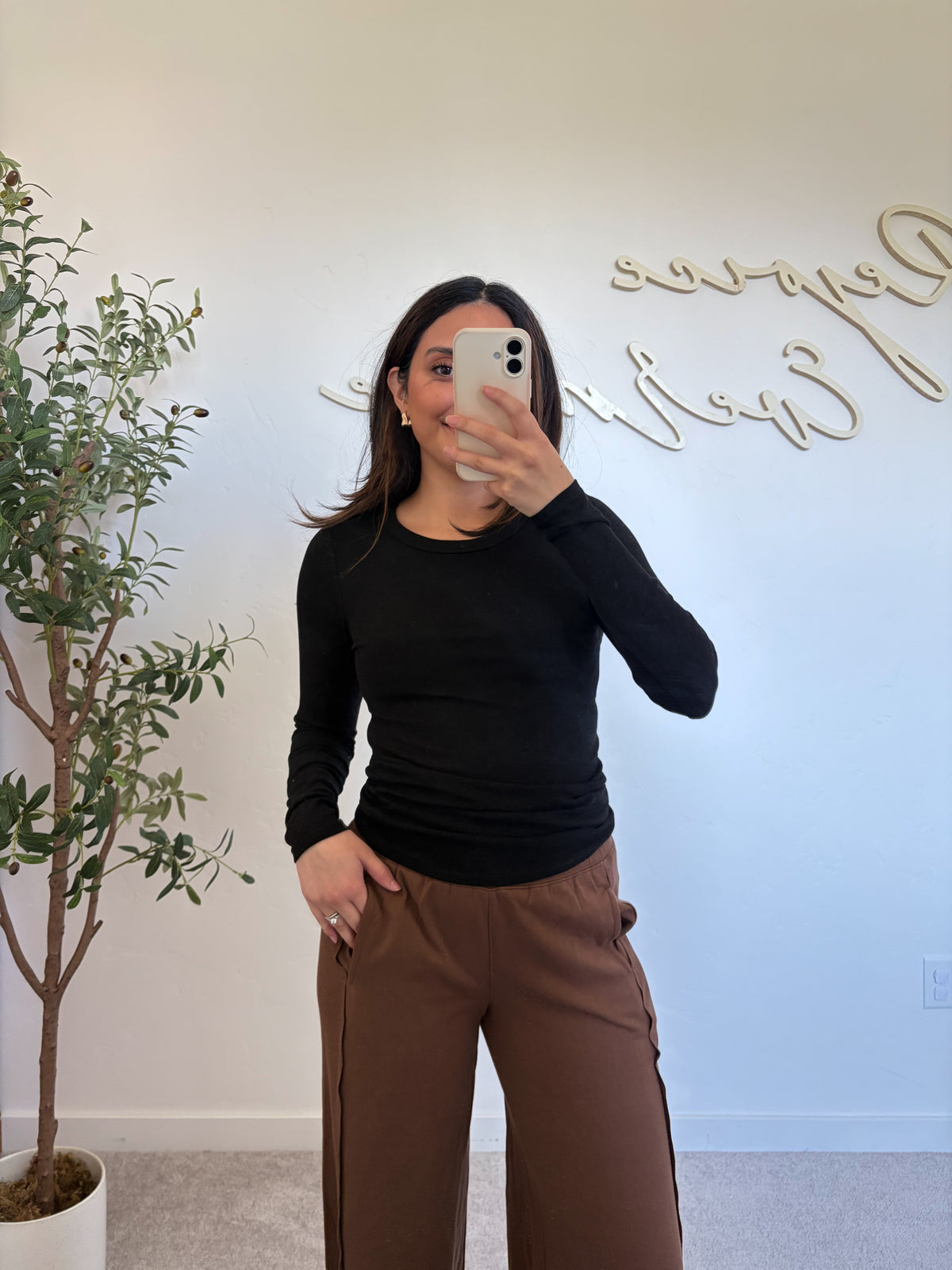 Basic Ribbed Long Sleeve