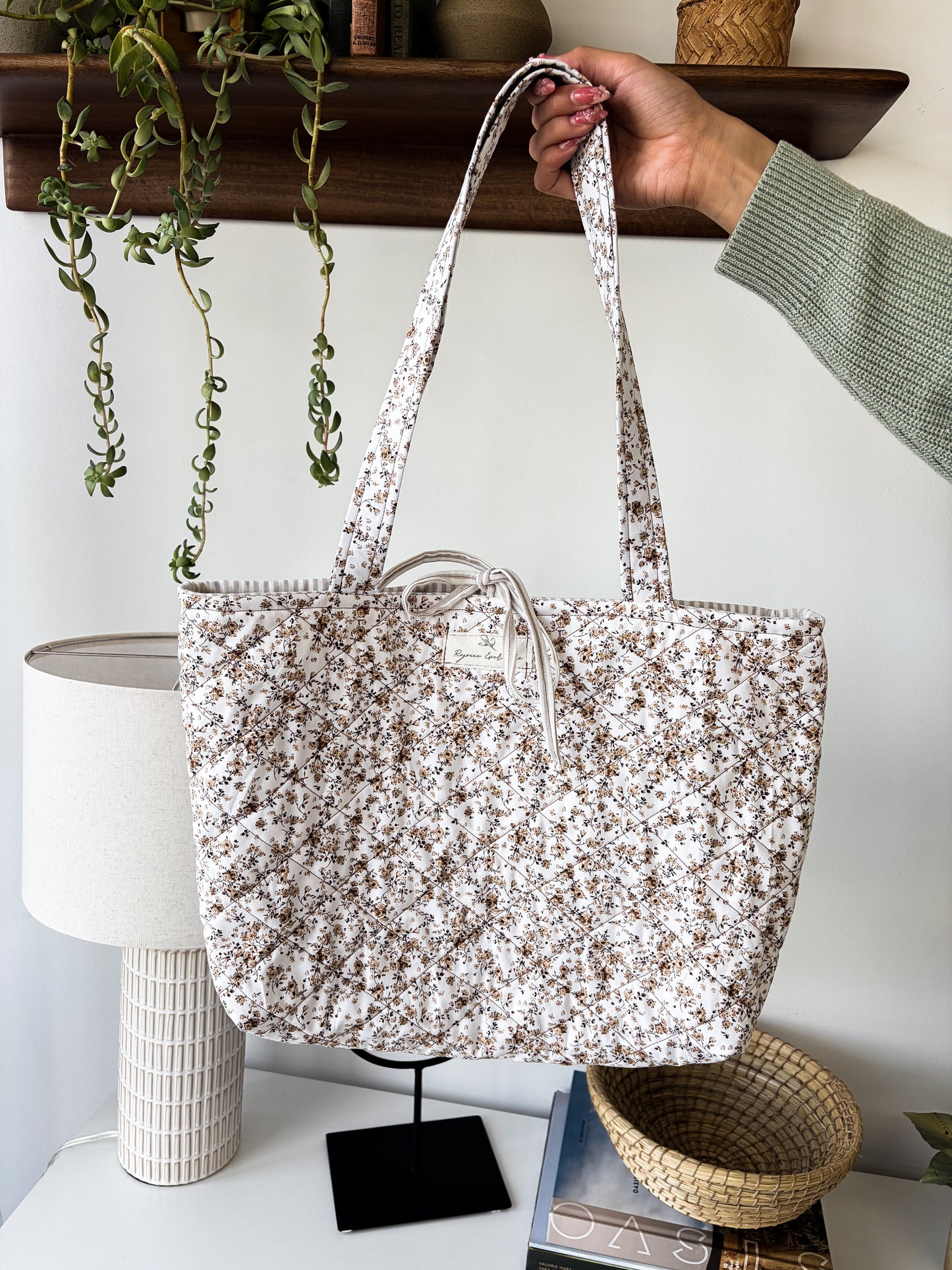 (PREORDER) Harvest Floral Tote Bag