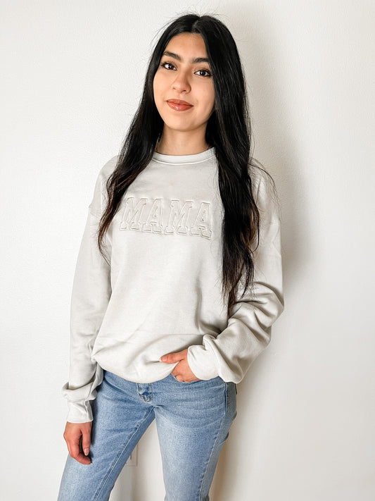 Mama Sweatshirt in Dust