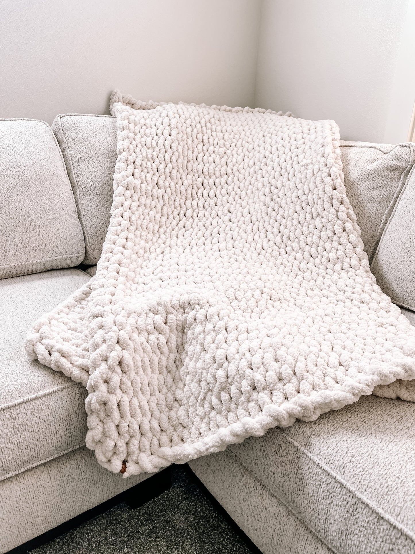 Chunky Knit Blanket