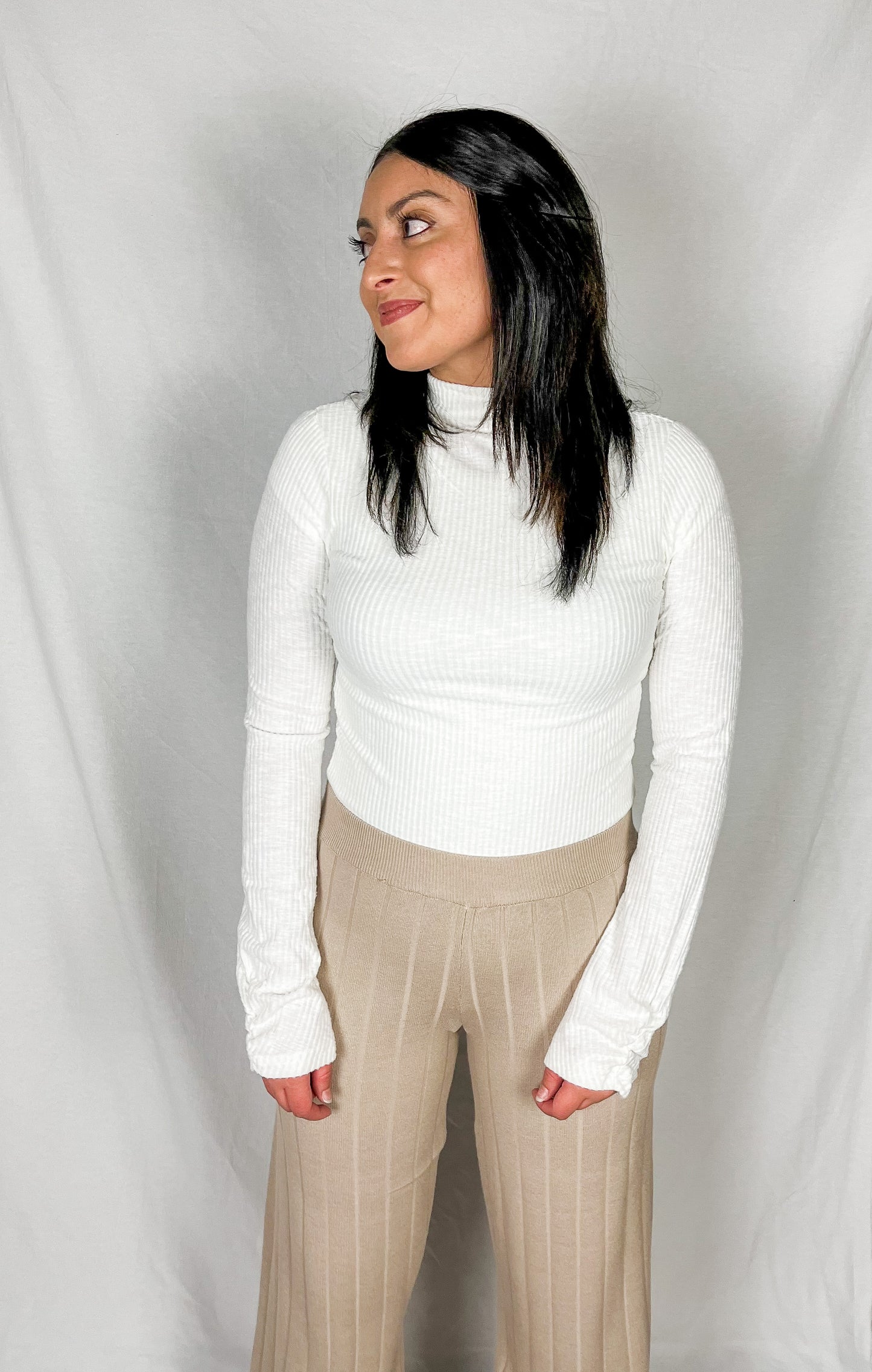 Willow Ribbed Prism Top